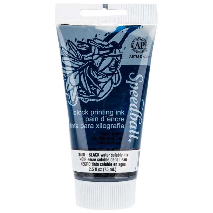 Black Speedball Block Printing Ink Hobby Lobby 170126